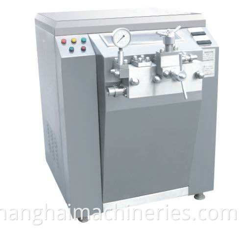 High Pressure Milk Homogenizer Used In Milk And Yogurt Processing Line